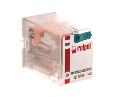 Relpol A00013 Pramoninė relė 4P 220V DC AgNi R4N-2014-23-1220-WTLD A00013