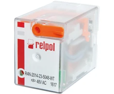 Relpol A00028 Pramoninė relė 4P 48V AC AgNi R4N-2014-23-5048-WT A00028