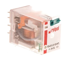 Relpol A00051 Pramoninė relė 2P 24V DC AgNi R2N-2012-23-1024-WTL A00051