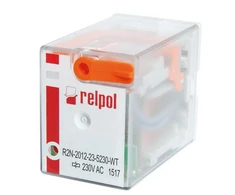 Relpol A00053 Pramoninė relė 2P 230V AC AgNi R2N-2012-23-5230-WT A00053