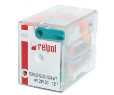 Relpol A00061 Pramoninė relė 2P 12V DC AgNi R2N-2012-23-1012-WT A00061