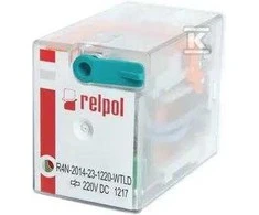Relpol MIN. RELĖ: R4N-2014-23-1220-WTLD