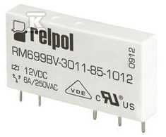 Relpol MINIATŪRINĖ RELĖ SPDT ritė 12VDC