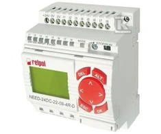 Relpol Programuojama relė 230V AC 8in 4out su ekranu ir klaviatūra NEED-230AC-22-08-4R-D (859360)