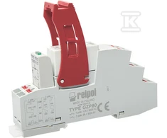 Relpol Įstumiama sąsajos relė 1P, 16A, 24V DC, AgNi, PI85-024DC-M41G-PS-2011 864836