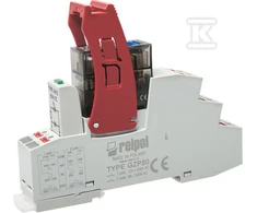 Relpol PUSH-IN sąsajos relė 1P 16A 24 VDC AgNi PI85P-024DC-M41G-PS-2011 864848