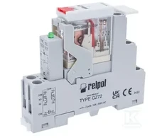Relpol RELĖ ĮTAISAS 2P, 230 V AC