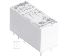 Relpol RM84-MINIATURINIS KONTAKTAS: 2P, 24VAC, 8A