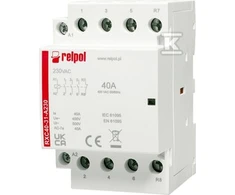 Relpol STYCZ.INST.3NO+1NC,40A,AC RXC40-31-A230
