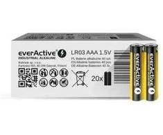 „everActive EVLR03S2IK“ šarminių baterijų pakuotė (40 vnt.)