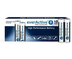 „everActive LR0310PAK“ šarminių baterijų pakuotė (10 vnt.)
