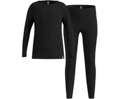 Odlo Set long MERINO 200 KIDS children's underwear set, size 164 cm, juodas