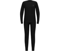 Odlo Set long MERINO 200 KIDS children's underwear set, size 116 cm, juodas