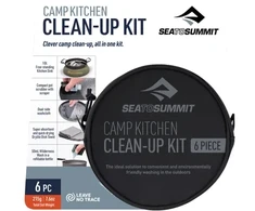Sea To Summit Rinkinys do sprzątania Camp Kitchen Clean Up Kit - 6 dalys su płynem 6 (STS053701/UNI)