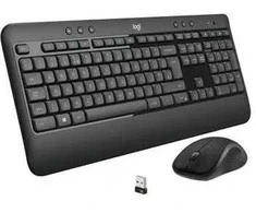 Rinkinys Klaviatūra ir pelė membraninė Logitech MK540 920-008685 (USB; spalva juoda; optinė; 1000 DPI)