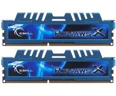 G.SKILL RipjawsX F3-1600C9D-16GXM atminties rinkinys (DDR3 DIMM; 2 x 8GB; 1600MHz; CL9)