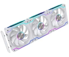 Lovingcool Rinkinys Ventiliatorius LC-DPRO-120-CD-Baltas 1600 RPM ARGB LOVINGCOOL