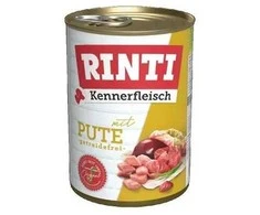 RINTI Kennerfleisch kalakutiena – drėgnas ėdalas šunims – 400g