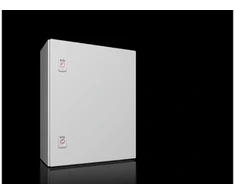 Rittal 1045000 AX Obudowa kompaktowa 400x500x210 mm blacha plieninė su pł. mont. jednodrzwiowa 2 zamki dźwigienkowe 1045.000
