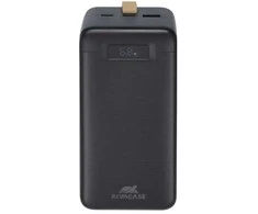 Rivacase VA1084 Išorinė baterija, ličio polimerų (LiPo), 40000 mAh, juoda
