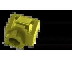 RJ45 lizdo užraktas nuo neteisėto prijungimo, geltonas ALANTEC