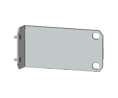RM-1U-260 rinkinys Uniview 1xHDD stovams montuoti RACK spintelėse
