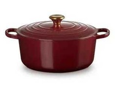 Virtuvės Indai - Le Creuset Signature Keptuvė 28cm 6.7L Ketaus Emalis Rhone
