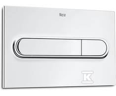 Roca Nuplovimo mygtukas A890195001 PL1 MYGTUKAS DVIGUBAS CHROME // DLP.RO.PL1-CHROMO MYGTUKAS