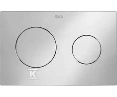WC klavišas A890189001 / ROCA / PL10 / PRZYCISK PODWÓJNY CHROM /