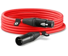 RODE - Kabelis XLR 6m Raudona raudona