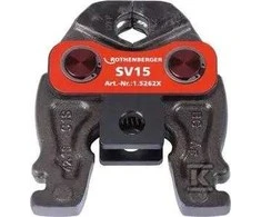 Presavimo galvų rinkinys ROTHENBERGER Compact SV15-18-22-28mm