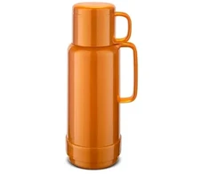 ROTPUNKT Glass thermos capacity 1.0 l, shiny fox (red)