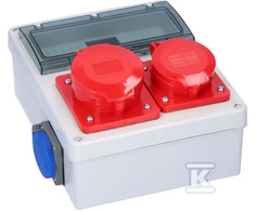 Onnline ITALINE NEAPOL pastatų skirstomieji įrenginiai 1x5P 16A 1X5P 32A 2x2P + Su 8 ITALINE moduliais (ITA00119)