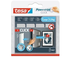 LIPNIOS TVIRTINIMO JUOSTELĖS POWERSTRIPS-CLICK/LARGE TESA