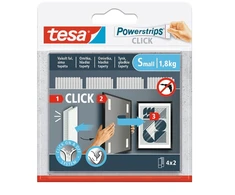 LIPNIOS TVIRTINIMO JUOSTELĖS POWERSTRIPS-CLICK/SMALL TESA