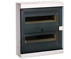 Sabaj System Sabaj Plastikiniai skirstomieji skydai 2x13 moduliai su stiklu (ALFA 26)
