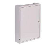 Sabaj System NRPSM 54 (3X18) Z Modulinis skirstomasis skydas 3x18, paviršinis IP30 su užraktu 54-3-18-2 RAL+I532 9003 NRPSM 54 (3X18) Z 54-3-18-2