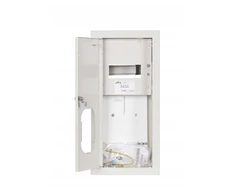 Sabaj System RL 1F 7E ZSZ Elektroninis skaitiklio skirstomasis skydas su užraktu ir stiklu, RAL 9003 RL 1F 7E ZSZ 2-002