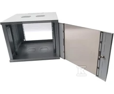 Sabaj KABAMI SPINTELĖ 19" 15U/600 RAL 90 STIKLAS