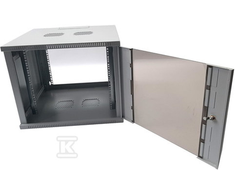 Sabaj KABAMI SPINTELĖ 19" 6U/600 RAL 900 STIKLAS