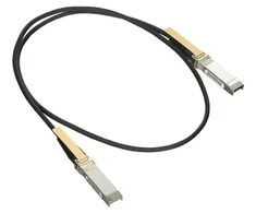 Carruzzo Cisco 10GBASE-CU SFP+ Cable 1 Meter „InfiniBand“ arba pluoštinis optinis kabelis 1 m SFP+ Juoda