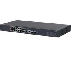 Šakotuvas Dahua CS4218-16ET-240 jungiklis 16xPoE, 2xUpLink, tvarkomas debesyje
