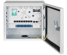 Šakotuvas Delta Kamerų paskirstymo taškas 8 PoE + 2x SFP EXPERT-POE/OTD-8G2GSFP