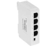 Šakotuvas Delta Network POE KOMUTATORIUS / ILGINTUVAS SPT-POE/3-POE-DIN-E 4 PRIEVADŲ DELTA TINKLAS