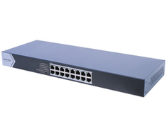 Šakotuvas Hikvision 16 prievadų komutatorius DS-3E0516-E(C)
