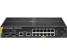 Šakotuvas Hewlett Packard (HP) HPE Aruba 6100 komutatorius 12G CL4 2SFP+ 139W Europa – anglų kalba