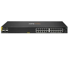 Šakotuvas Hewlett Packard (HP) HPE Aruba Networking CX 6000 24p 10M/100M/1G Class4 PoE 4p SFP 1G 370W komutatorius, ES