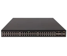 Šakotuvas Hewlett Packard (HP) HPE HPN FlexFabric 5710 komutatorius, 48 XGT, 6 QSFP+ arba 2 QSFP28 prievadai, ToR, IRF, statinis maršrutizavimas, RIP, PFC, QCN, ETS, DCBx, FCoE