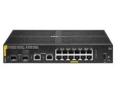 Šakotuvas High Peak „HPE Aruba Networking Aruba 6000 12G Class4 PoE 2G/2SFP 139W“ valdomas 3 lygio gigabito eternetas (10/100/1000), „PoE“ palaikymas, 1U