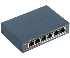 Šakotuvas SWITCH POE DS-3E1106P-EI/M 4 PRIEVADŲ Hikvision